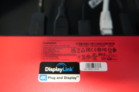 Dockingstation LENOVO ThinkPad Hybrid USB-C With USB-A Dock