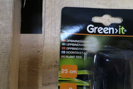 12 pk. Green>it opbindingsbånd 25 cm 2 stk.