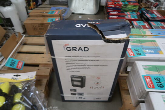 Gasvarmeovn m/blæser 4,2 kW - Grad