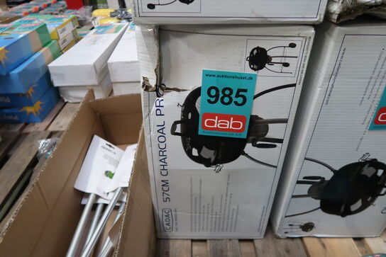 Cadac Kuglegrill KUL "PRO Ø57cm." Askeskål 4-Alu.ben