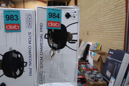 Cadac Kuglegrill KUL "PRO Ø57cm." Askeskål 4-Alu.ben