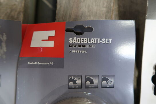 3 pk. Einhell  Flise, Træ, 8,5 cm, 1 cm, 290 g, 6 stk