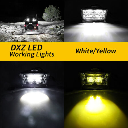 6 stk. Arbejdslygte LED StormBeam 80