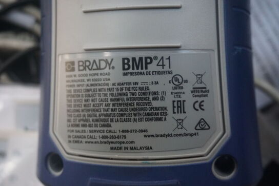 Labelprinter BRADY, m.v.