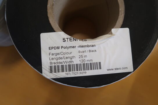 2x 25 meter EPDM polymer membran