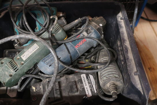 Div. Håndværktøj BOSCH, MAKITA, DEWALT
