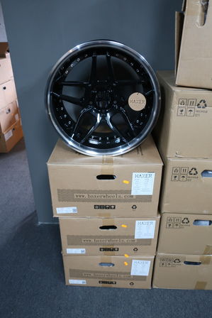 4 stk. alufælge HAXER WHEELS HX030