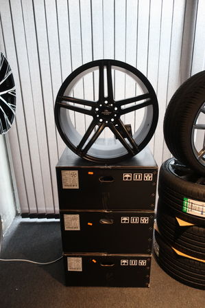 4 stk. alufælge FORZZA WHEELS Forzza Bosan (W)