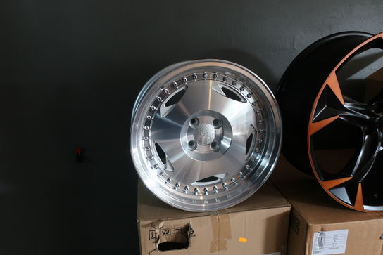 4 stk. alufælge HAXER WHEELS HX029