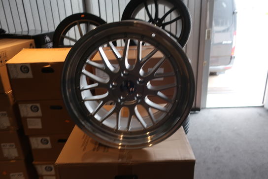 4 stk. alufælge BK848 19x9.5/19x8.5