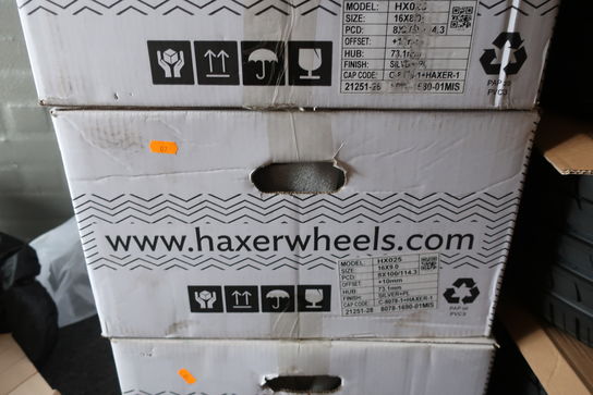 4 stk. alufælge HAXER WHEELS HX025