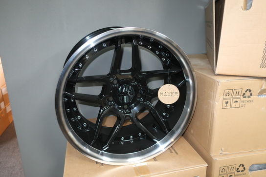 4 stk. alufælge HAXER WHEELS HX030