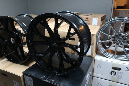 4 stk. alufælge FORZZA WHEELS forzza titan