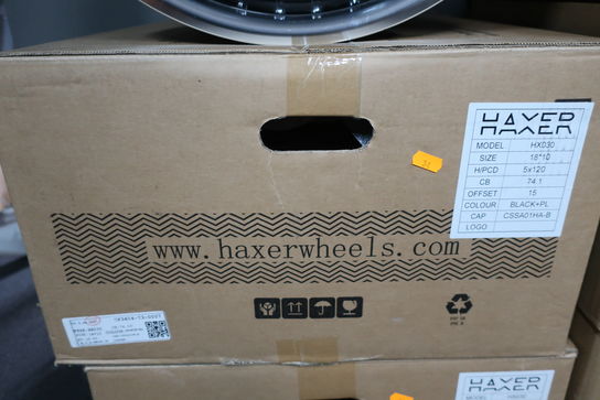 4 stk. alufælge HAXER WHEELS HX030