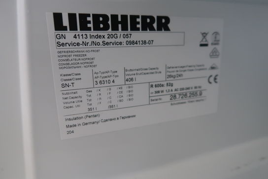 Fryseskab LIEBHERR GN4113