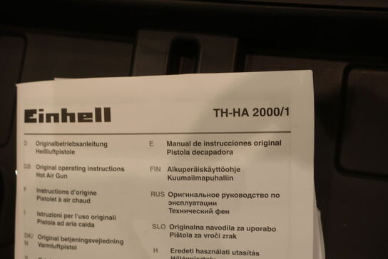 Varmepistol EINHELL TH-HA 2000/1