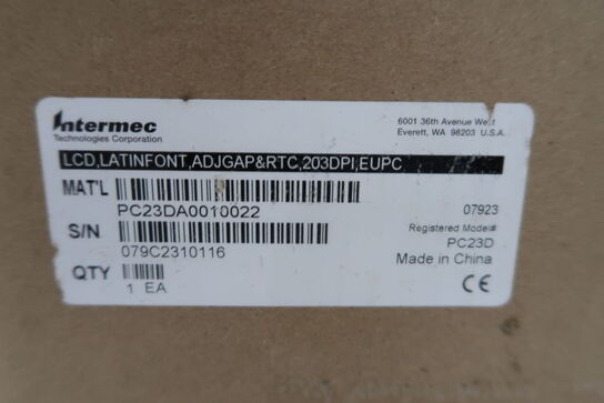 Labelprinter INTERMEC PC23D (Ubrugt)