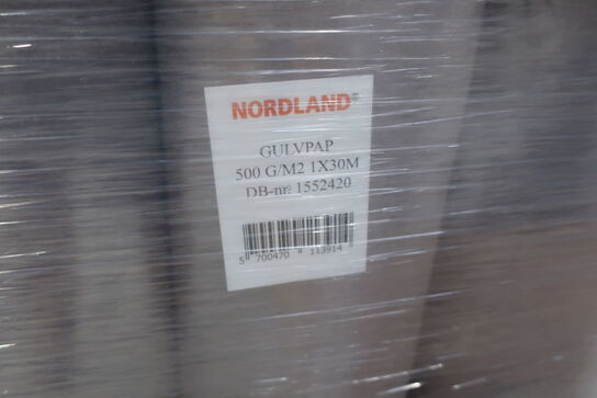 Palle med gulvpap NORDLAND 500 g/M2 1x30M