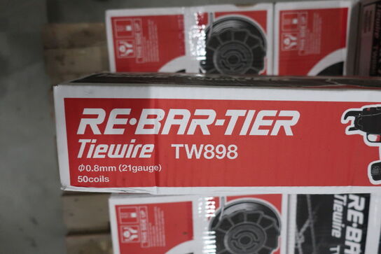 10 kasser wire REBARTIER TieWire TW898 Ø0,8mm.