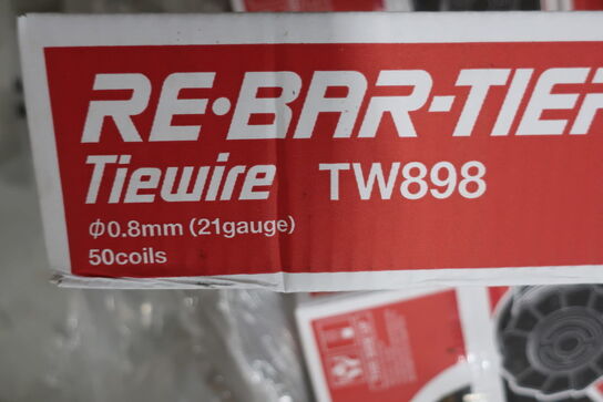 10 kasser wire REBARTIER TieWire TW898 Ø0,8mm.