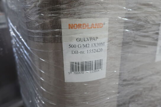 Palle med gulvpap NORDLAND 500 g/M2 1x30M