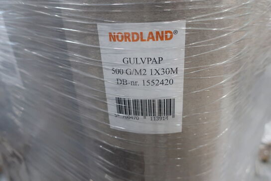 Palle med gulvpap NORDLAND 500 g/M2 1x30M