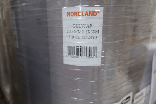 Palle med gulvpap NORDLAND 500 g/M2 1x30M