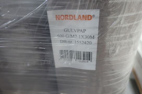 Palle med gulvpap NORDLAND 500 g/M2 1x30M