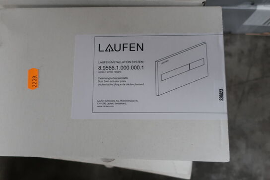 8 stk. betjeningsplader LAUFEN 8.9566.1