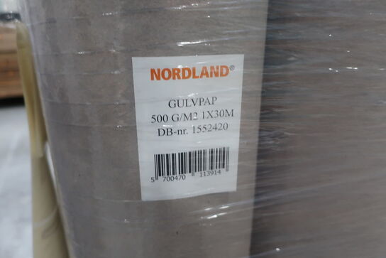 Palle med gulvpap NORDLAND 500 g/M2 1x30M