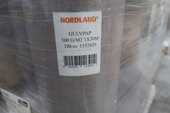 Palle med gulvpap NORDLAND 500 g/M2 1x30M