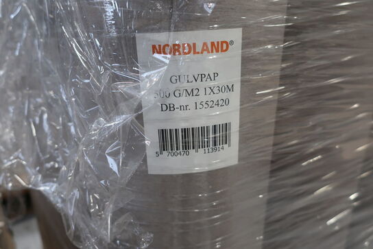 Palle med gulvpap NORDLAND 500 g/M2 1x30M