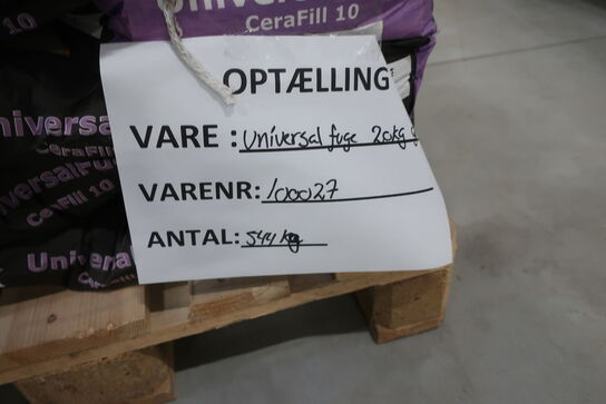 Palle med universalfuge ALFIX CeraFill 10, 20 Kg