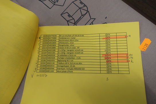 Palle med komplet køkken/garderobe HTH 85-3 (flere billeder kommer)