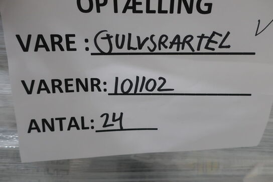 Paller med gulvspartelmasse LIP 210