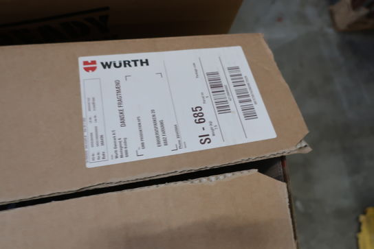 Palle med justerbrikker HARPUN, WÜRTH