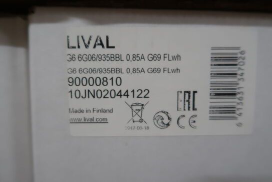 186 stk. spots LIVAL G6 6G06/935BBL