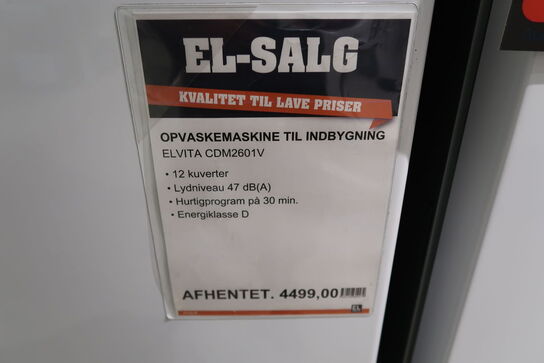 Elvita CDM2601V Opvaskemaskine