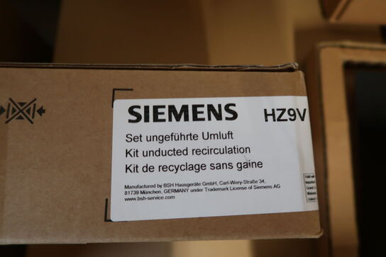 Siemens HZ9VRUD0  kit unducted recirulation