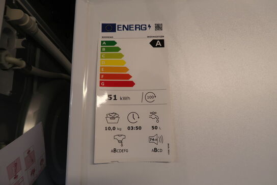 Siemens extraKlasse WG54G2F1DN Frontbetjent vaskemaskine