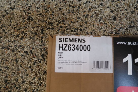 Siemens - HZ634000 - Bage- og stegerist - rustfrit stål