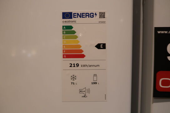 Ecotronic KF260NF køle/fryseskab