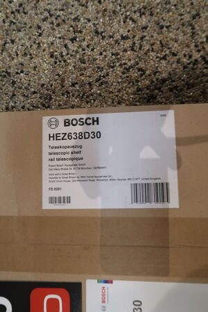 Bosch HEZ638D30, Bosch, Rustfrit stål, 3 kg, 3,5 kg