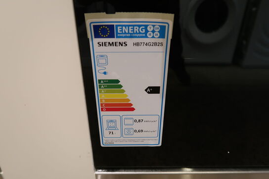 Siemens extraKlasse HB774G2B2S - indbygningsovn 