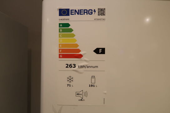 WITT Ecotronic køle-/fryseskab KF264STW2