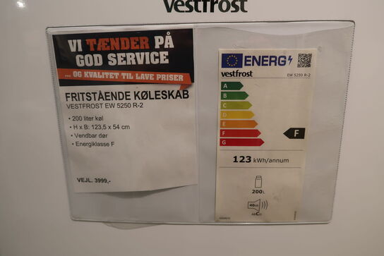 Vestfrost EW 5250 R-2 - Fritstående køleskab