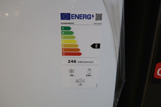 Scandomestic SKF 334 W Køle-/fryseskab