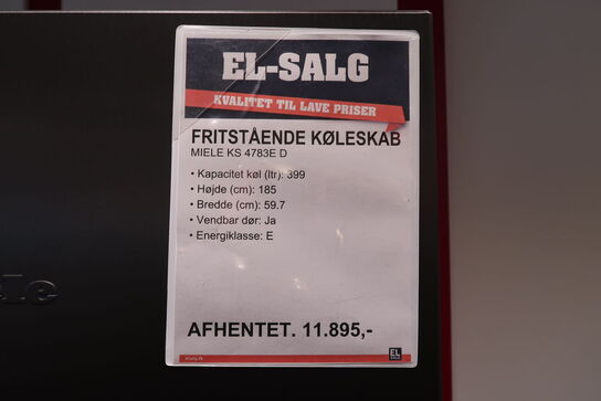 Miele KS 4783 ED N Fritstående køleskab