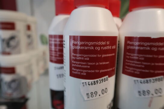 5 stk. Miele Glaskeramisk kogeplade- og stålrens, 250 ml