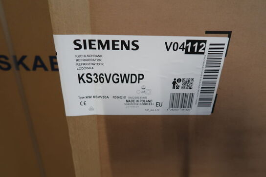 Siemens extraKlasse KS36VGWDP Fritstående køleskab